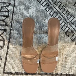 Zara Basic Vinyl Heels